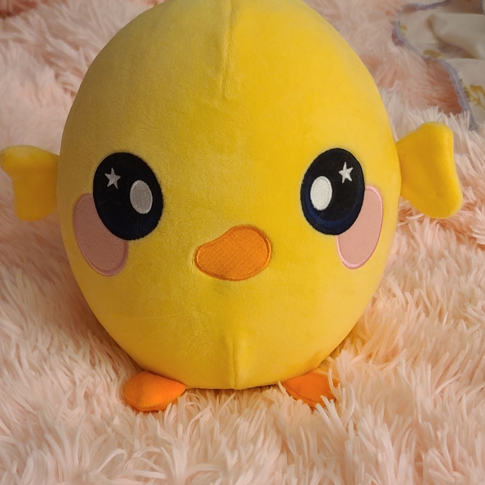 Yellow Plush Chick Toy Squeeze